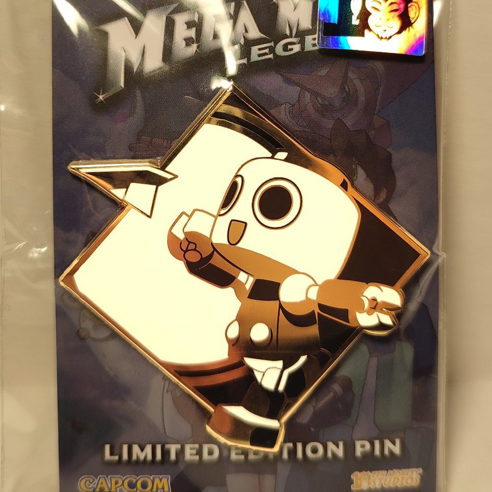 Mega Man Legends Serv Bot Official Capcom Pin
